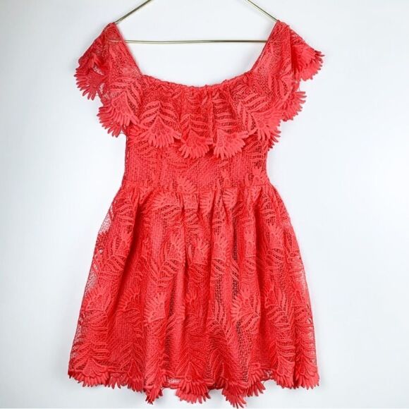 Lovers + Friends- Dream Vacay Dress in Coral - Picture 2 of 6
